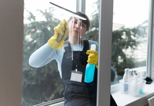 Nettoyage de vitres intérieures et extérieures aux Hays